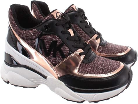 roze michael kors sneakers|Michael Kors rose gold sneakers.